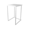 Mange debout design en acier blanc | BUDAPEST