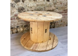 Table basse Touret de chantier en bois | CARDIFF