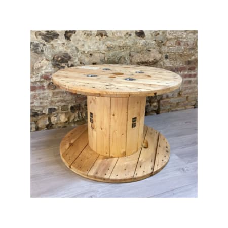 Table basse Touret de chantier en bois | CARDIFF