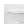Table d'appoint sur plateau en armature blanche | VARSOVIE