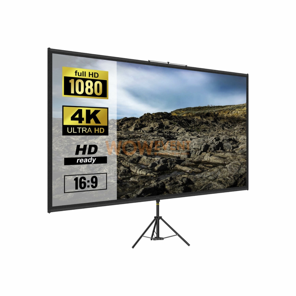 Location TV 75 pouces sur pied écran pro Full HD