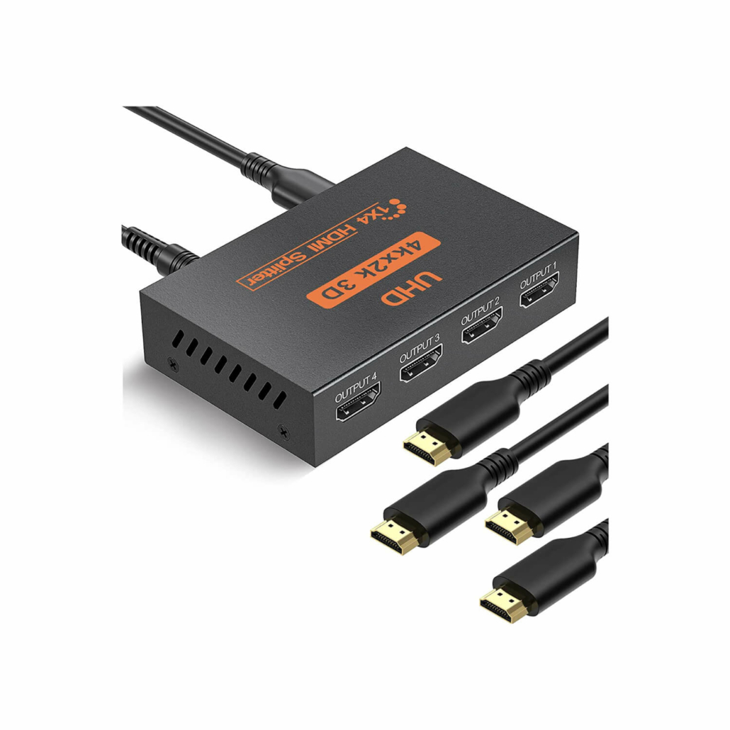 Splitter / répartiteur vidéo HDMI 1 entrée 4 sorties