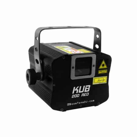 KUB 200 RED  Laser rouge 200mW avec 25 programmes intégrés.