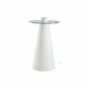 Mange debout Peak conique blanc et plateau en verre | SLIDE