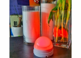 Bulbe LED pour éclairer mobilier événementiel SLIDE