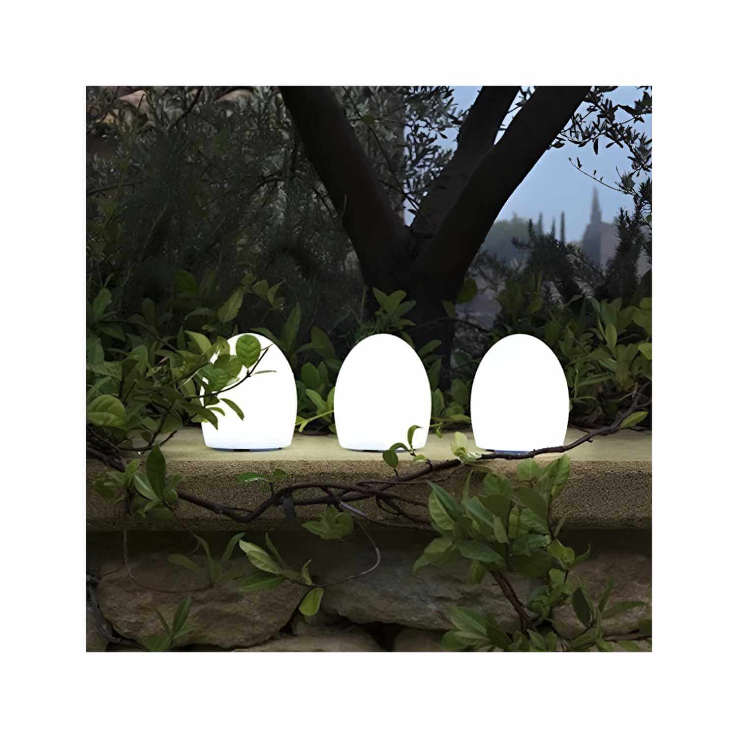 Lampe LED nomade Egg sur batterie