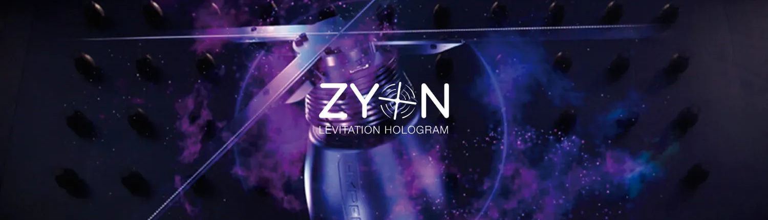 Hologramme en lévitation Zyon Hologramme en lévitation Zyon