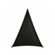 Structure triangle en lycra extensible noir | ATHÈNES