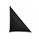 Toile tendue triangulaire en lycra noire 2 × 2,25 m | HÉRAKLION
