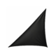Lycra tendu noire triangle rectangle 3,6 × 5,4 m | MYCONOS